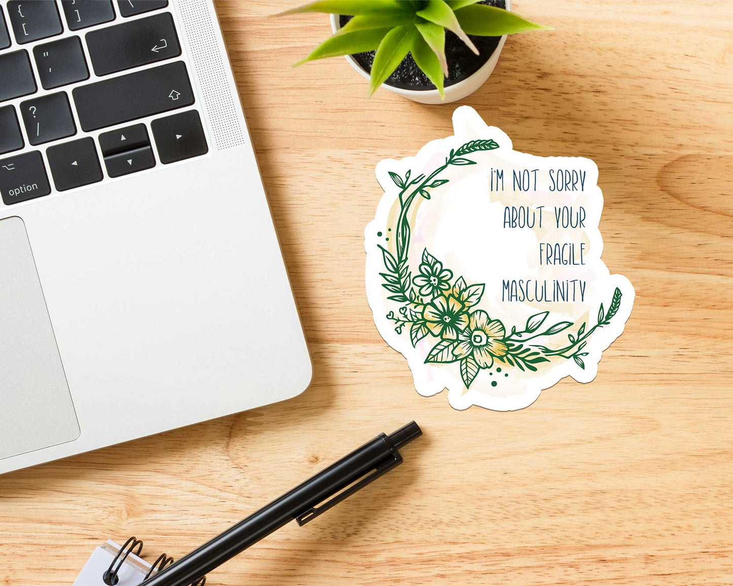 Fragile Masculinity Sticker