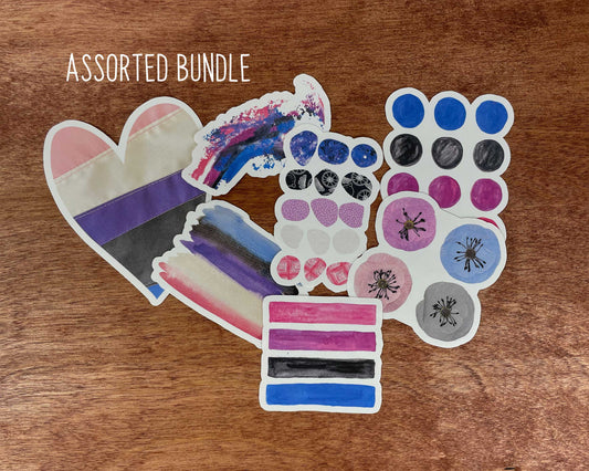 Genderfluid Sticker Pack