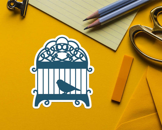 Birdcage Sticker