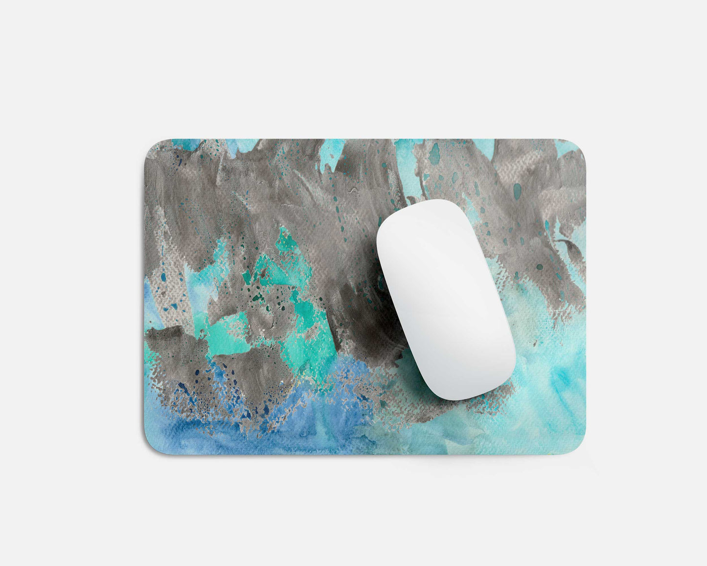 Blue & Grey Mousepad