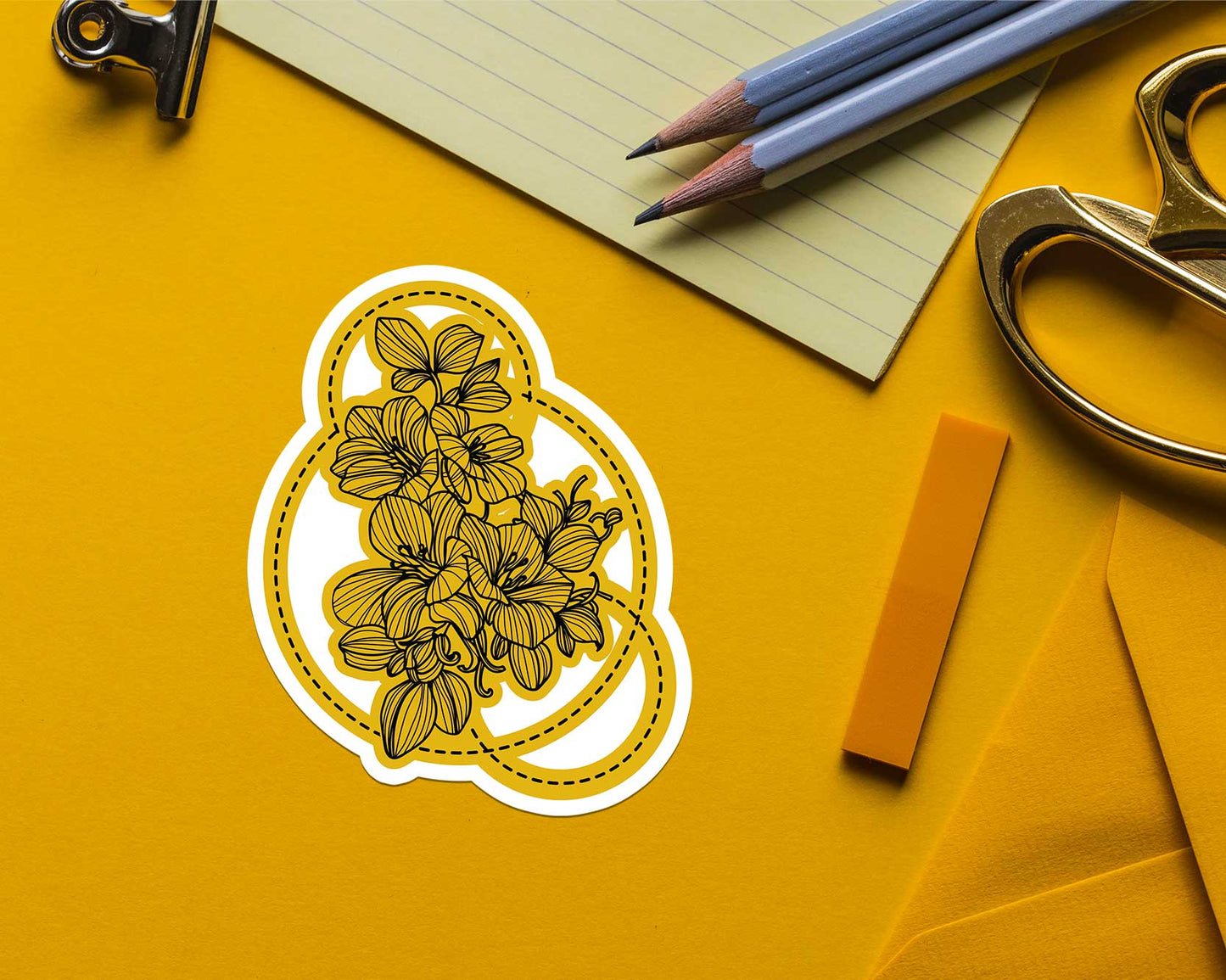 Flower Sticker
