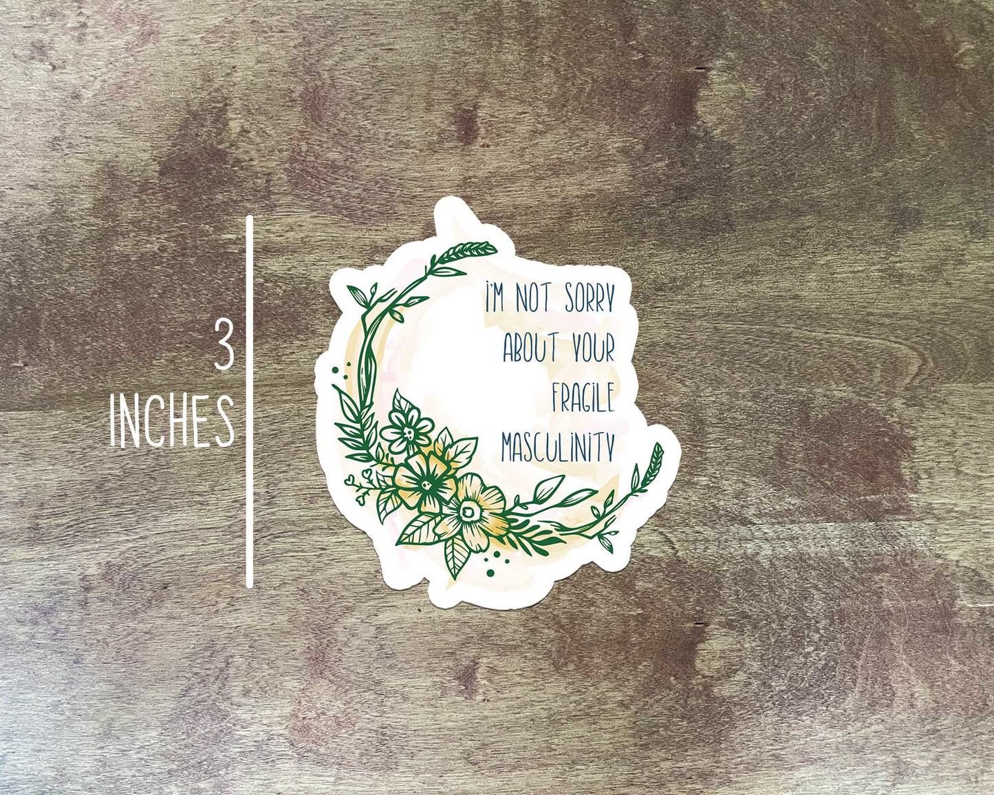 Fragile Masculinity Sticker