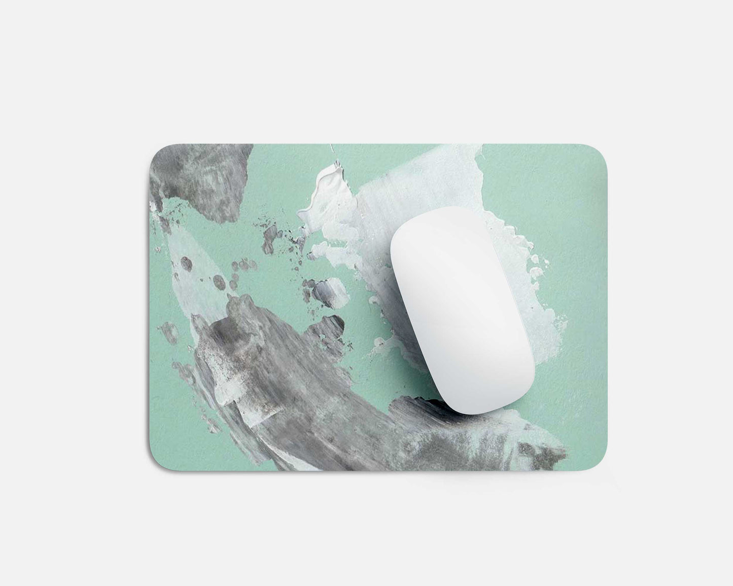 Green & Grey Mousepad