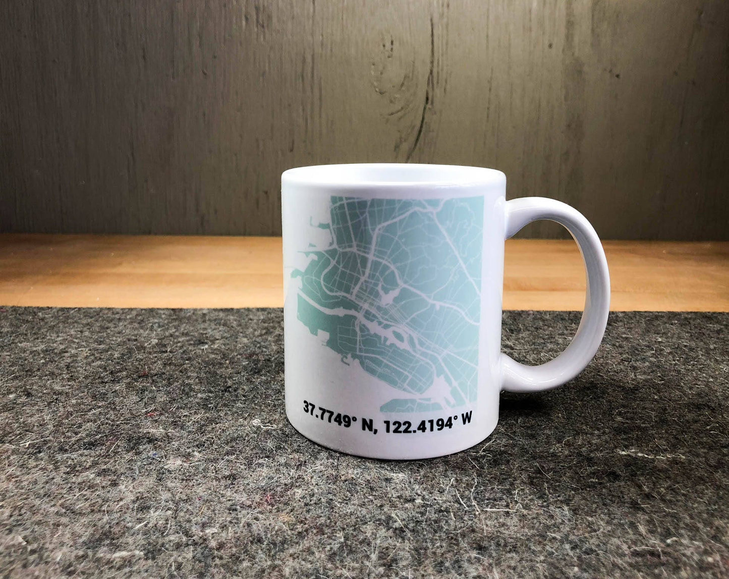 Personalized MINT city map Mug