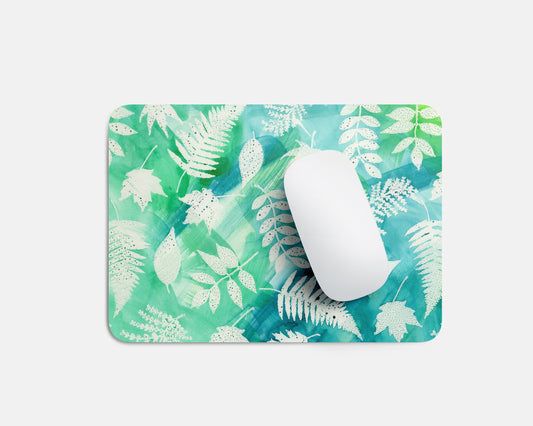 Green Leaves Mousepad