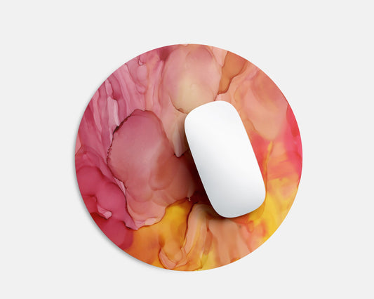 Pink & Orange Mousepad