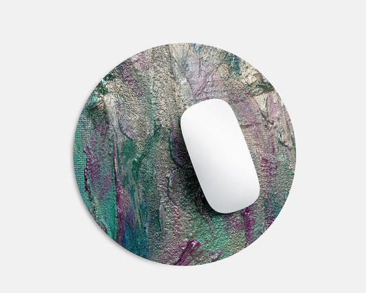 Purple & Green Mousepad