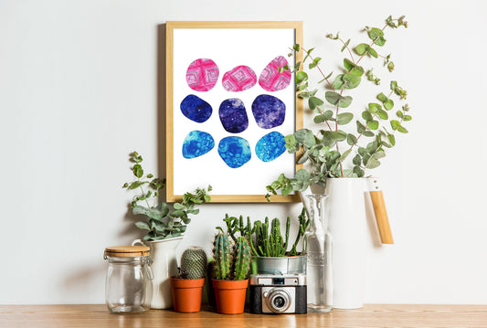 Bisexual Pride Poster Print