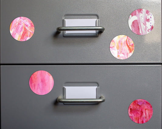 Lesbian Abstract Magnets