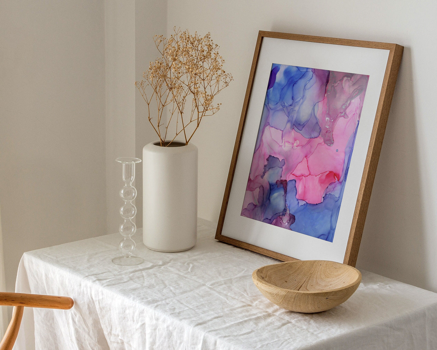 Bisexual Abstract Poster Print