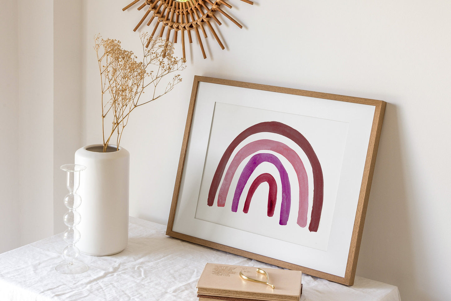 Lesbian Abstract Poster Print