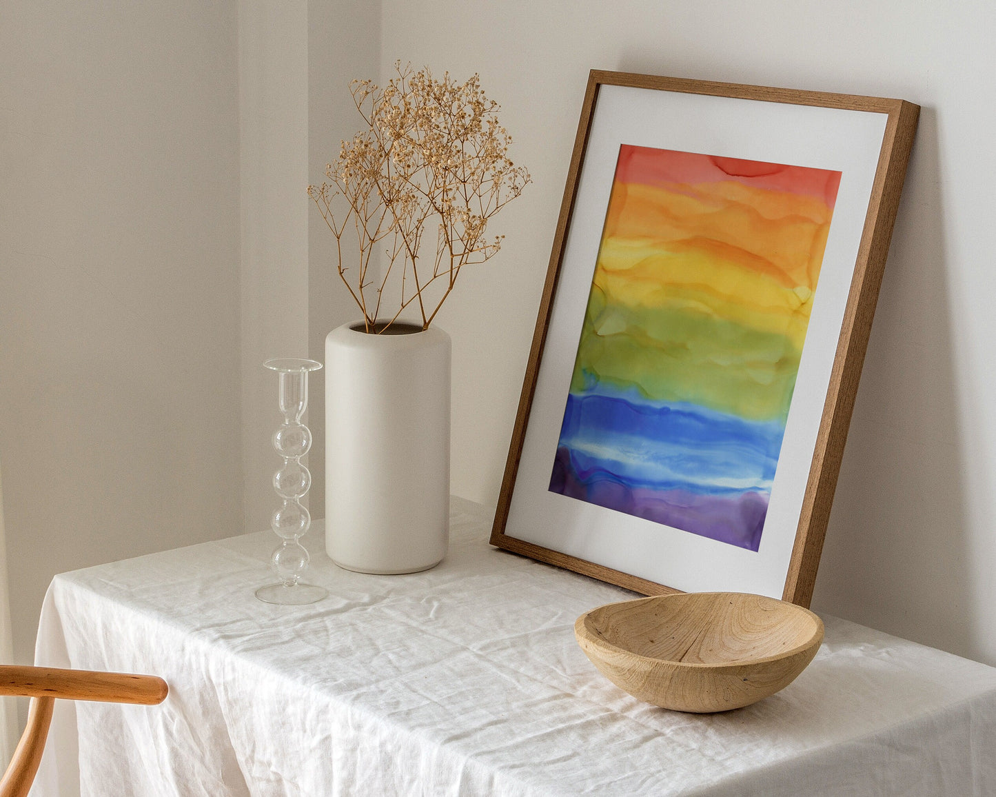 LGBTQ+ Abstract Poster Print