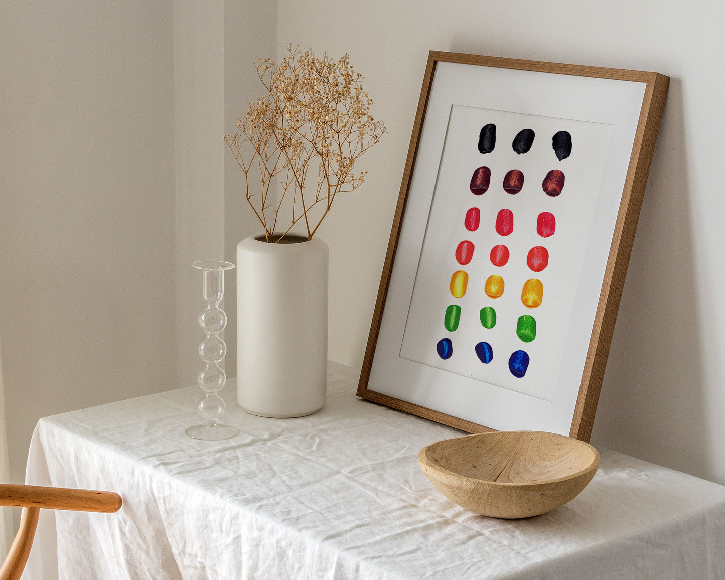 LGBTQ+ Abstract Poster Print