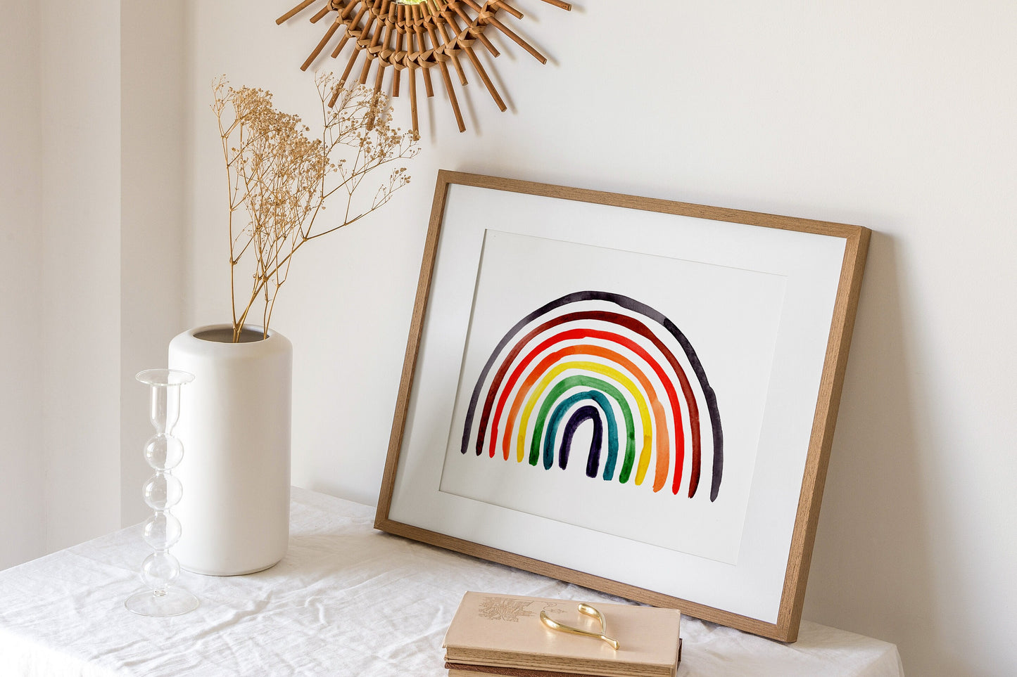 LGBTQ+ Abstract Poster Print