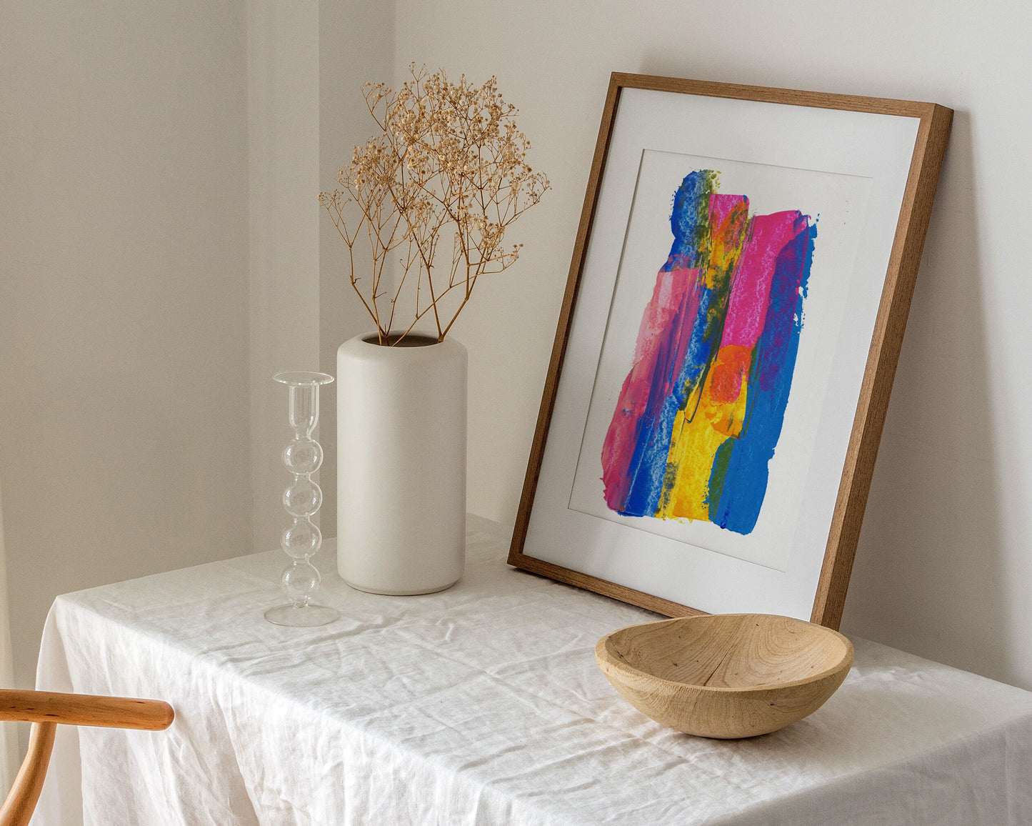 Pansexual Abstract Poster Print