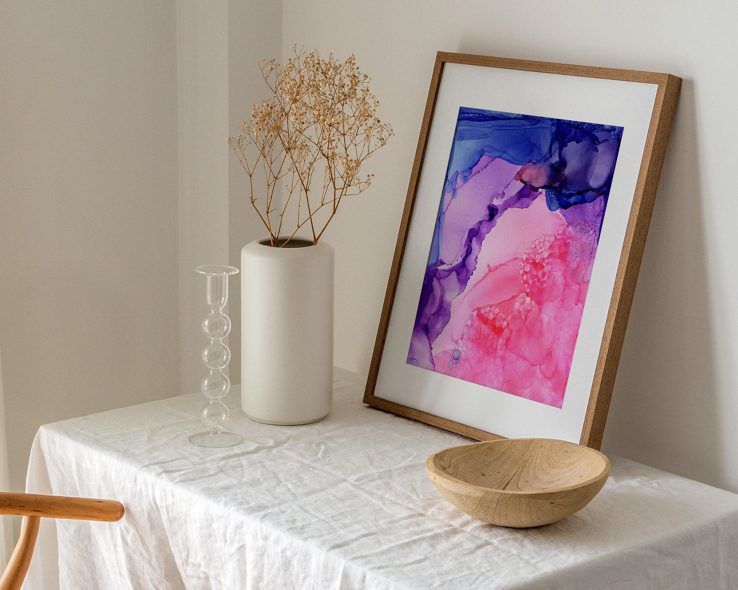 Bisexual Abstract Poster Print