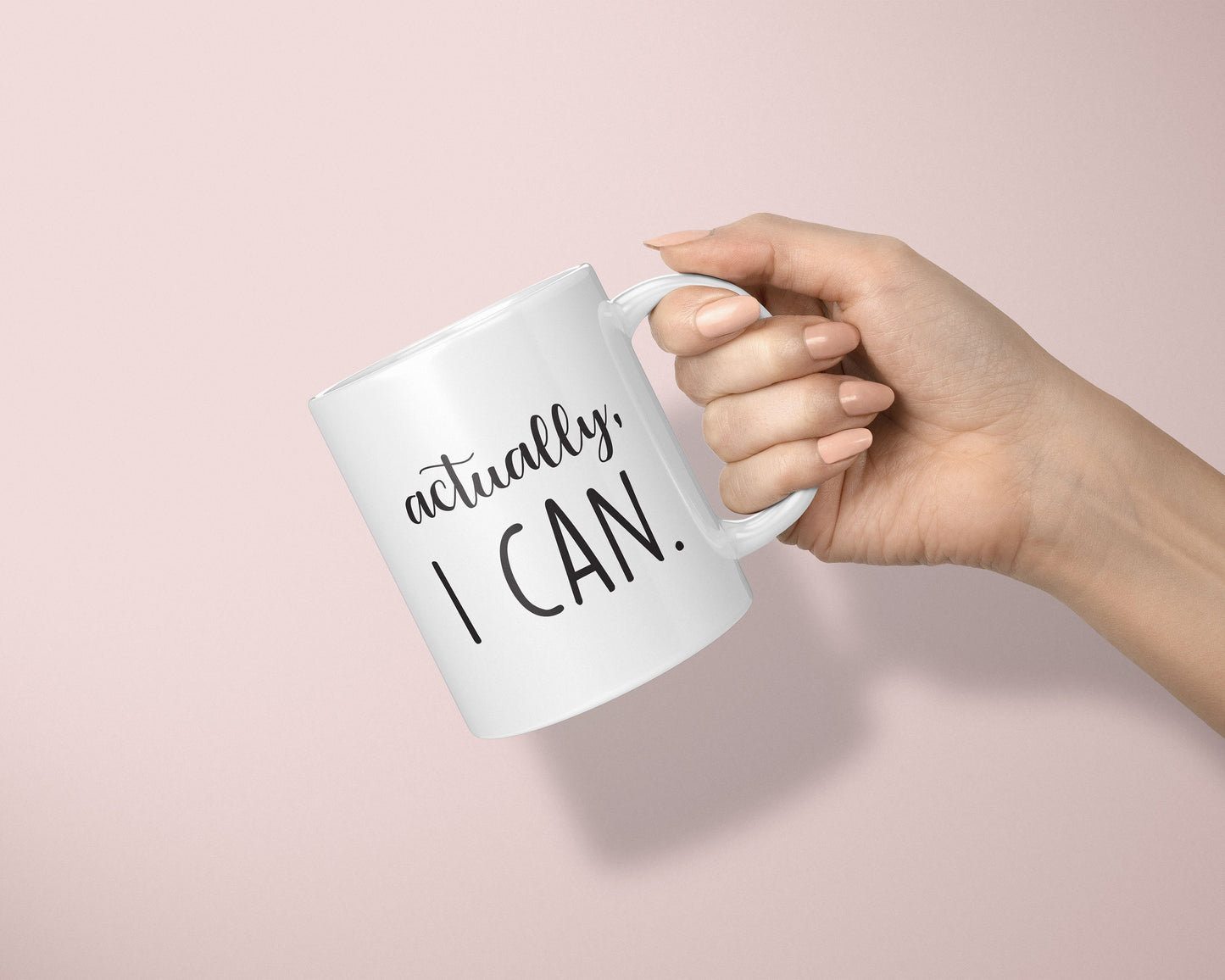 Actually, I Can Coffee Mug