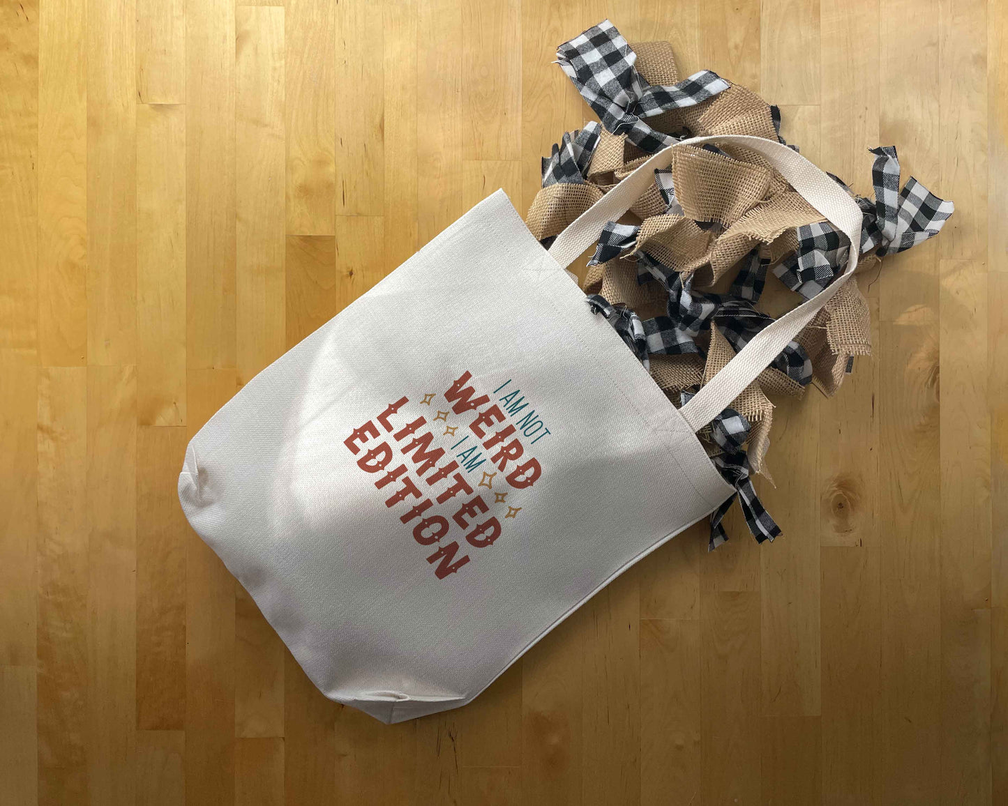 I'm not Weird Tote Bag