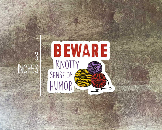 Kitty Sense of Humor Sticker