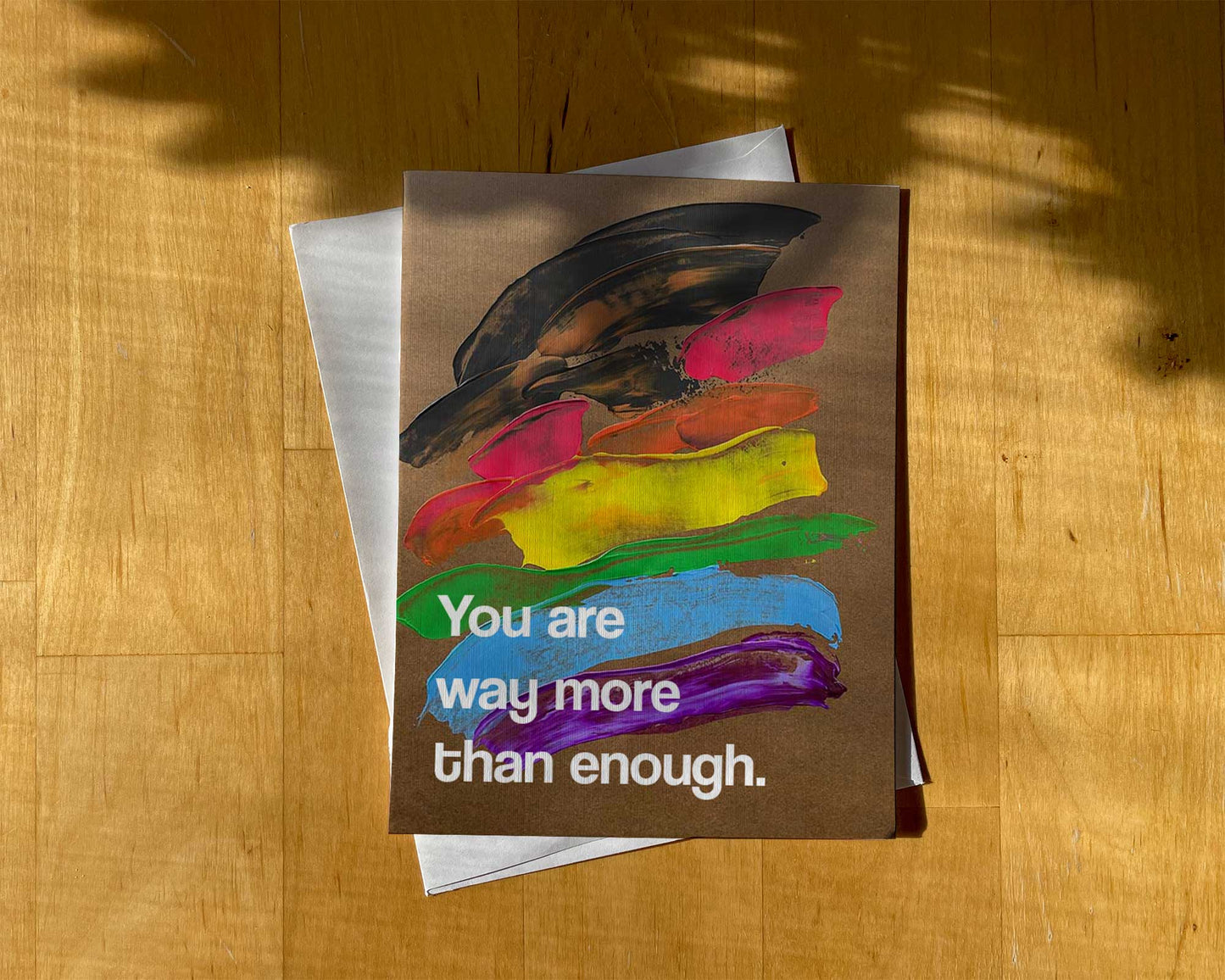 LGBTQ+ Support Card - You are Way More Than Enough