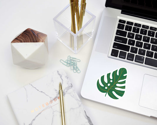 Monstera Leaf Sticker