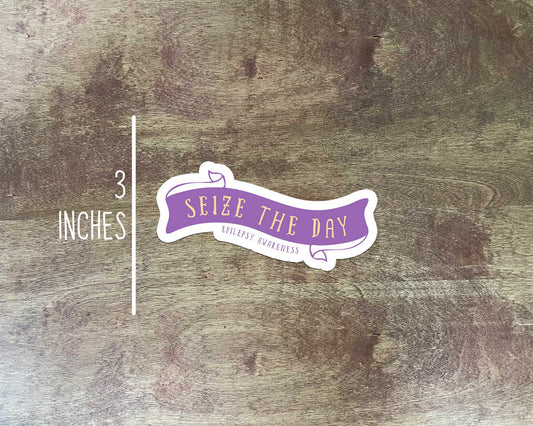 Seize The Day Sticker