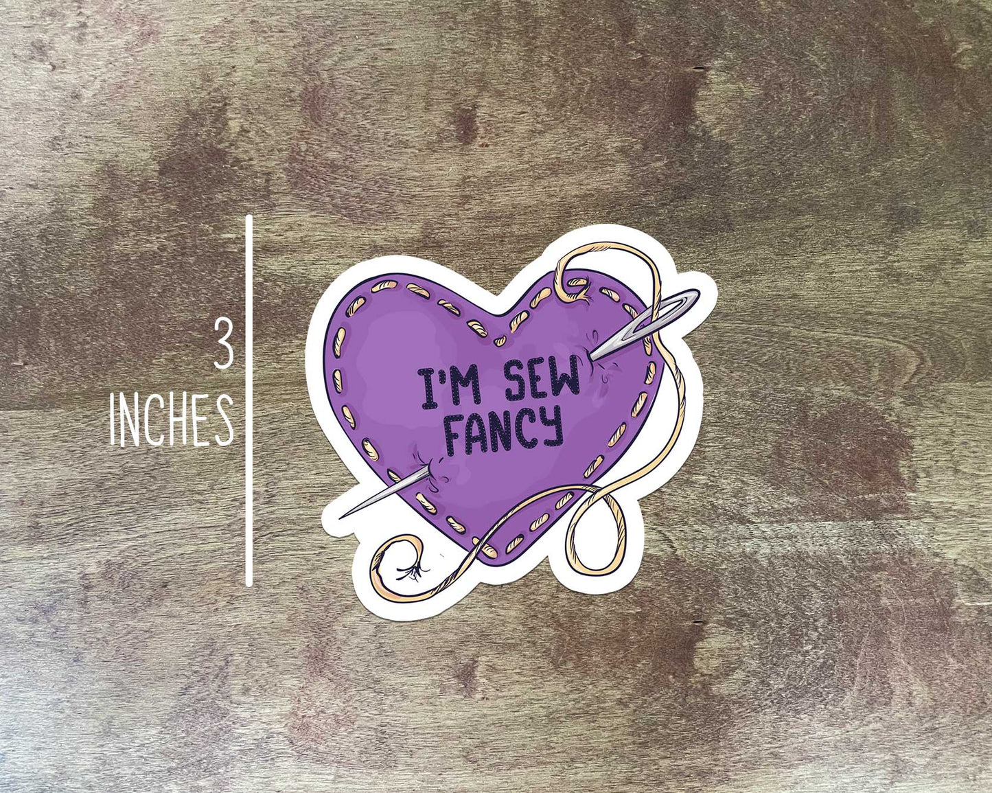 I'm Sew Fancy Sticker