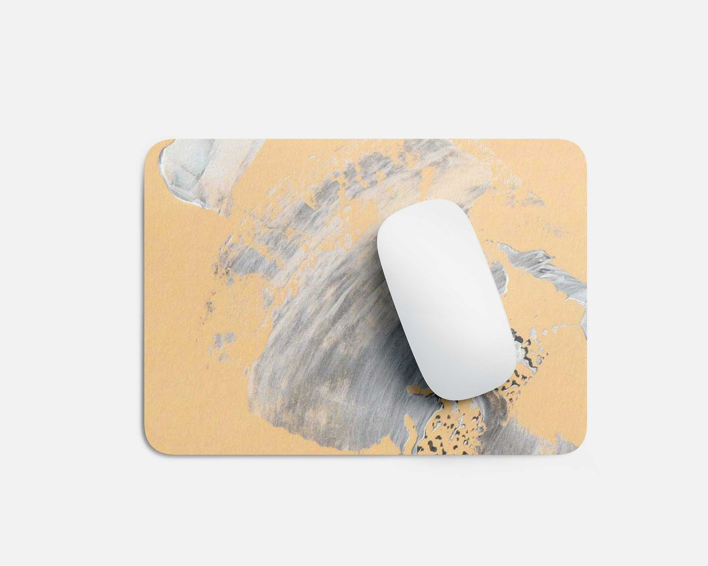 Yellow & Grey Mousepad