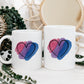 Bisexual Hearts Coffee Mug