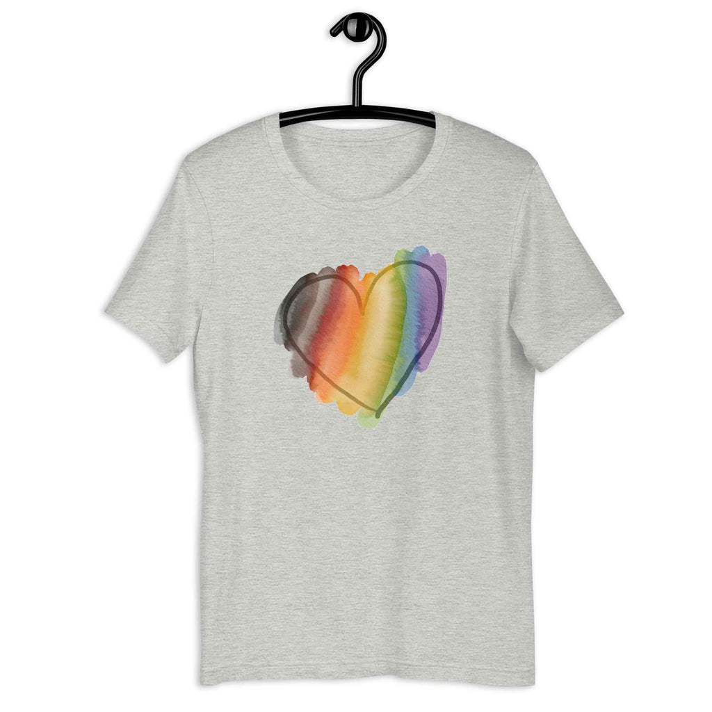 LGBTQ+ No. 12 Shirt - Heart Watercolour