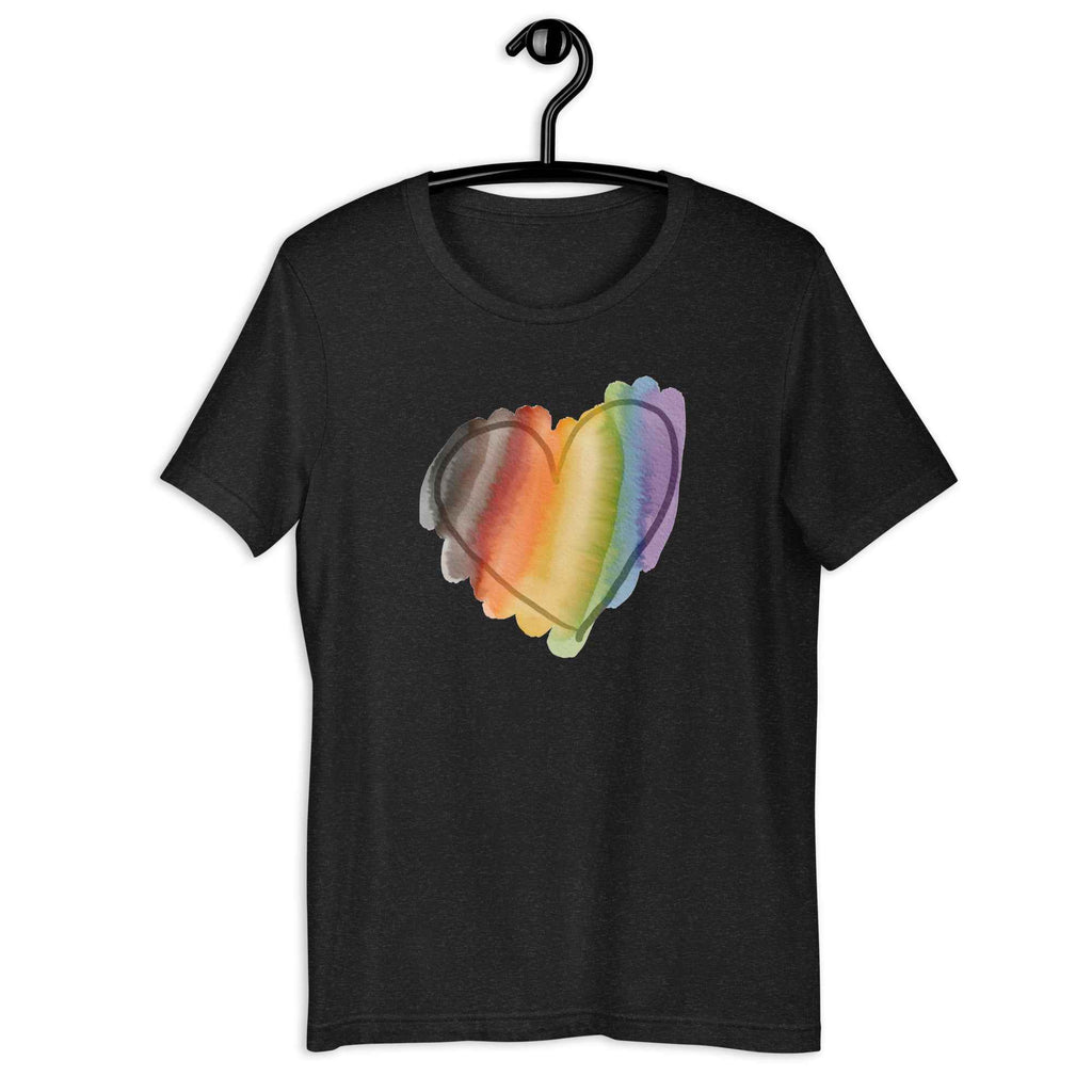 LGBTQ+ No. 12 Shirt - Heart Watercolour