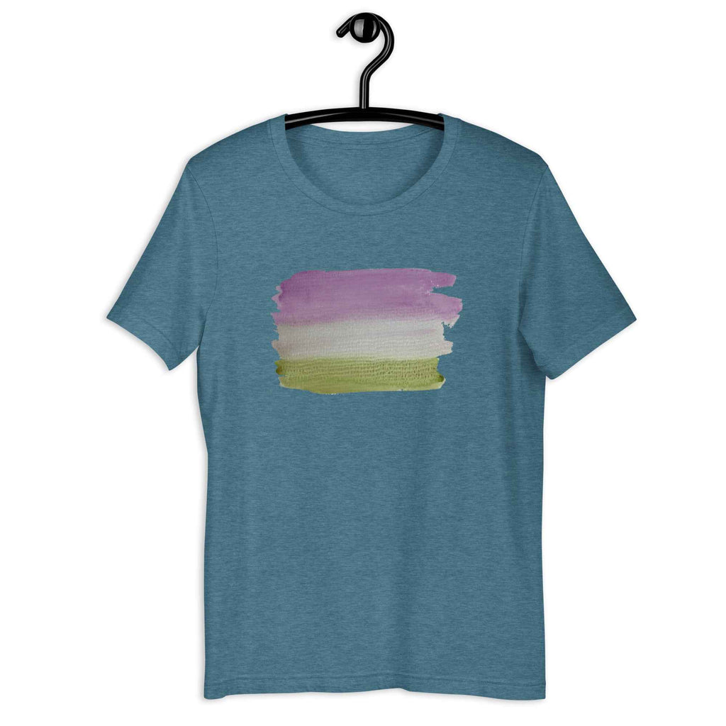 Genderqueer No. 2 Shirt - Watercolour Wash
