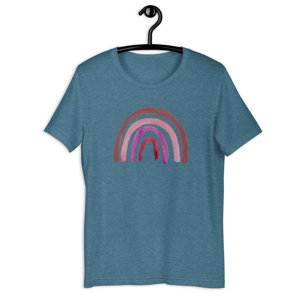 Lesbian No. 2 Shirt - Rainbow