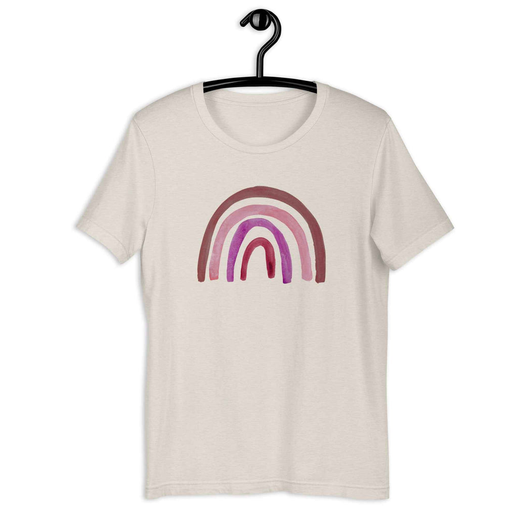 Lesbian No. 2 Shirt - Rainbow