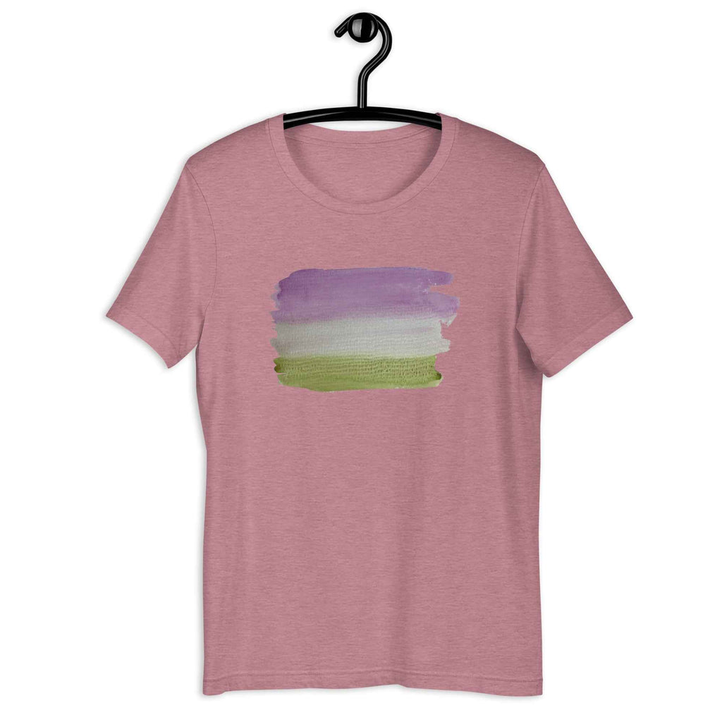 Genderqueer No. 2 Shirt - Watercolour Wash
