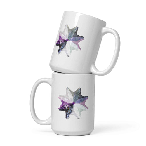Asexual No. 8 Mug - Floral stars