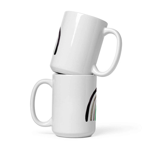Agender No. 2 Mug - Rainbow