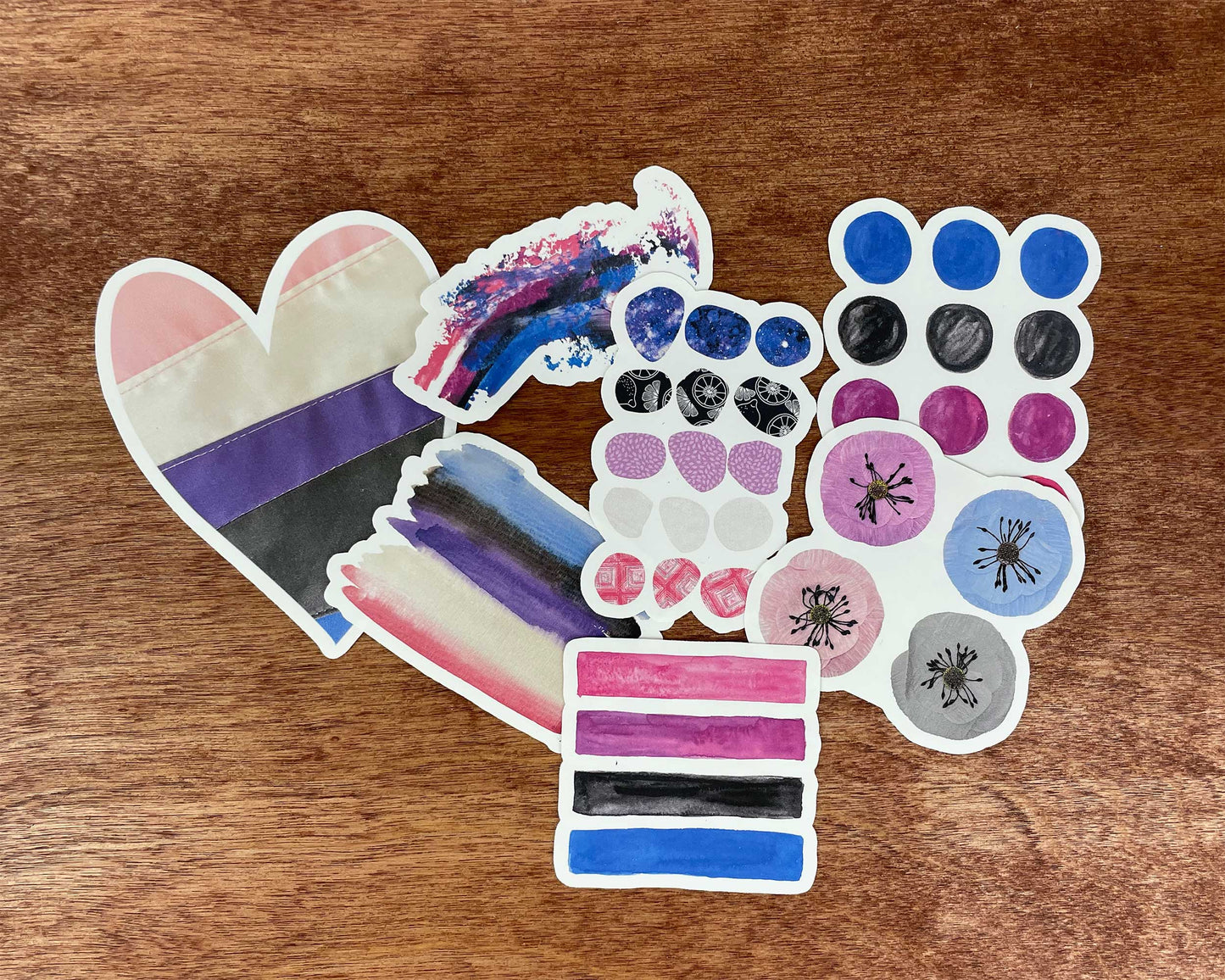 Genderfluid Sticker Pack