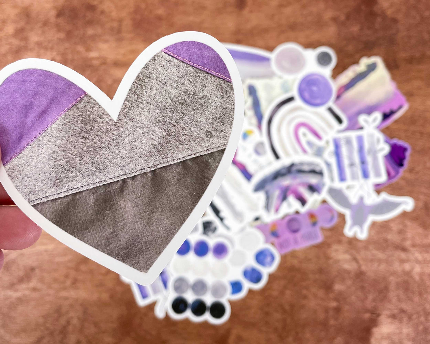 Asexual Sticker Pack