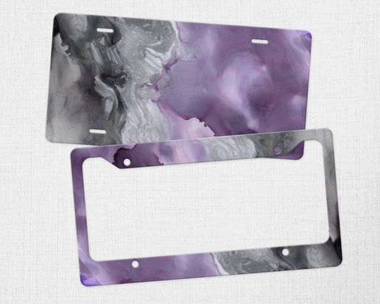 Asexual Abstract License Plate
