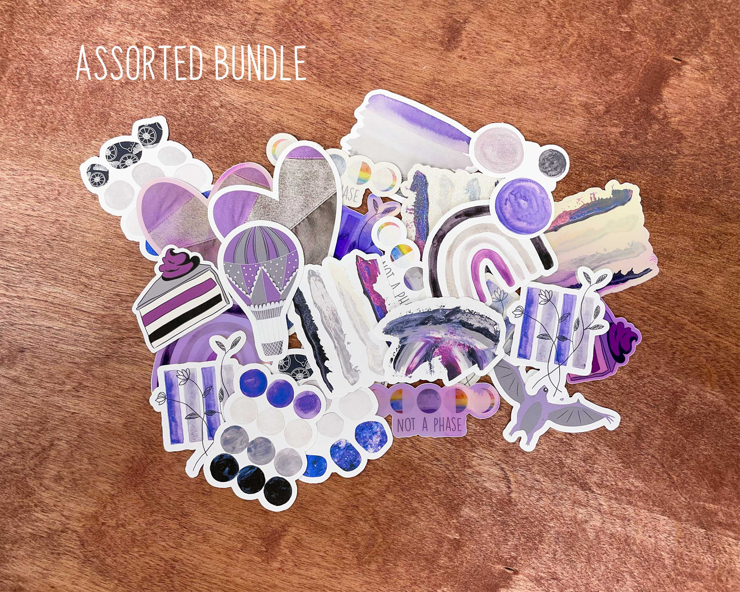 Asexual Sticker Pack