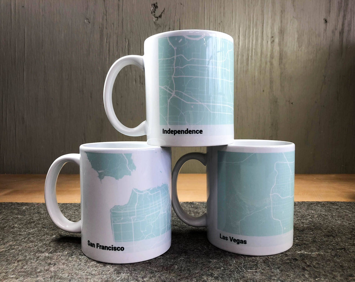 Personalized MINT city map Mug