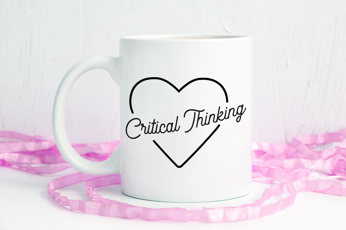 Love Critical Thinking Coffee Mug