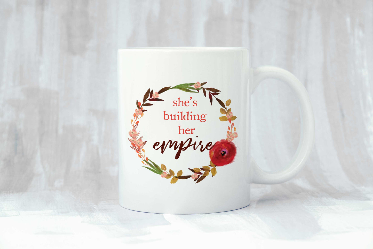 She's Building Her Empire Coffee Mug
