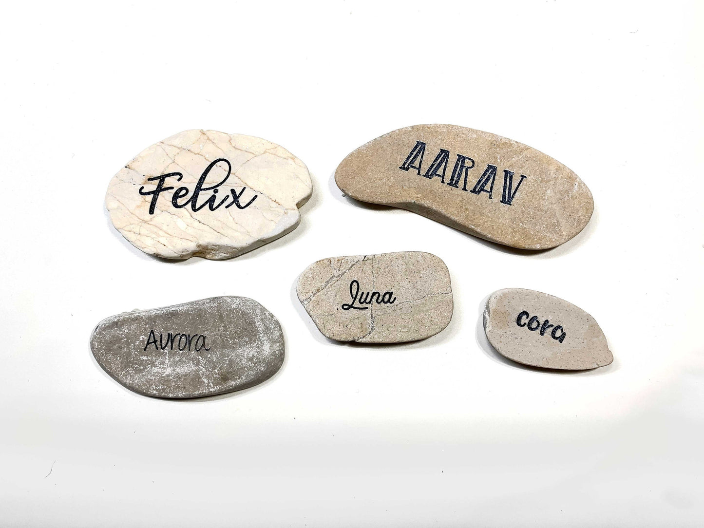 Personalized Name Stone Magnet