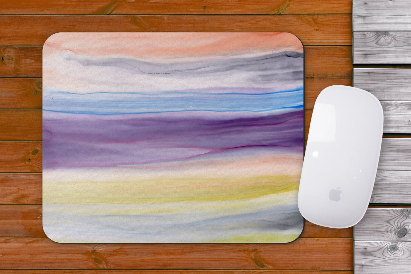 Pastel Rainbow Mousepad