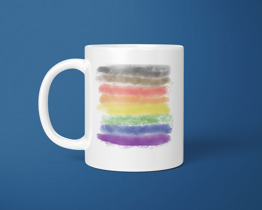 LGBTQ+ Pride Flag Coffee Mug