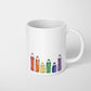 Rainbow Crayons Coffee Mug