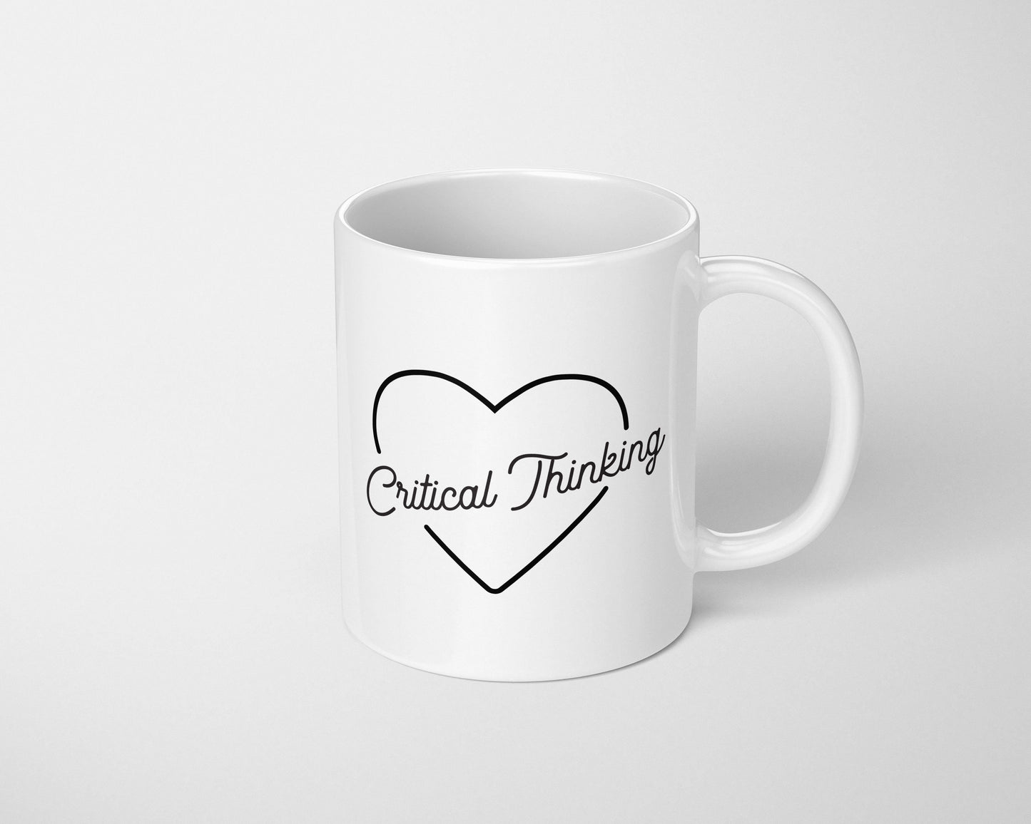 Love Critical Thinking Coffee Mug