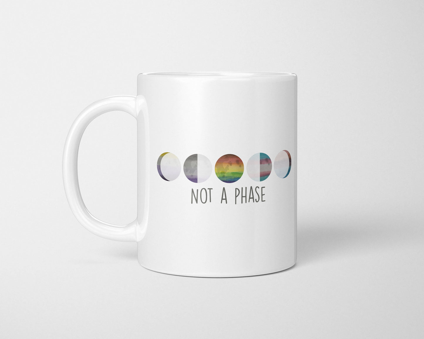 Not a Phase: Pride Coffee Mug